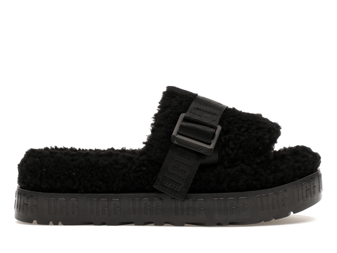 Vue 1 de UGG Fluffita Slide Black 