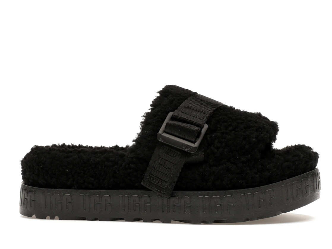 Vue 2 de UGG Fluffita Slide Black 