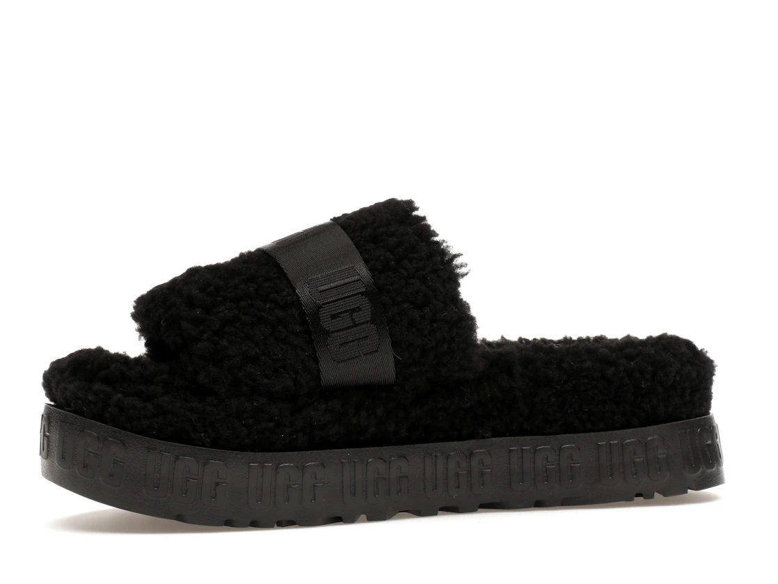 Vue 17 de UGG Fluffita Slide Black 