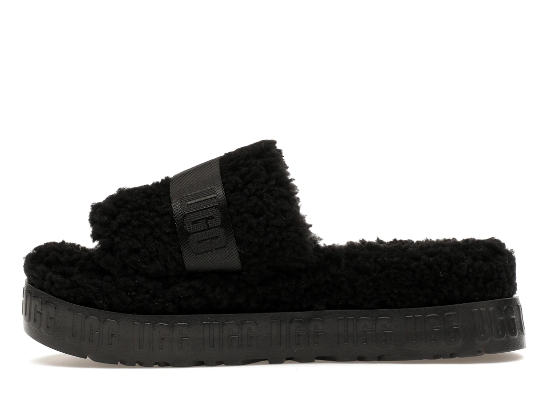 Vue 19 de UGG Fluffita Slide Black 