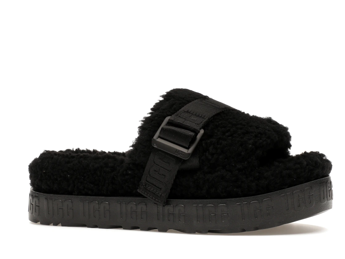 Vue 3 de UGG Fluffita Slide Black 