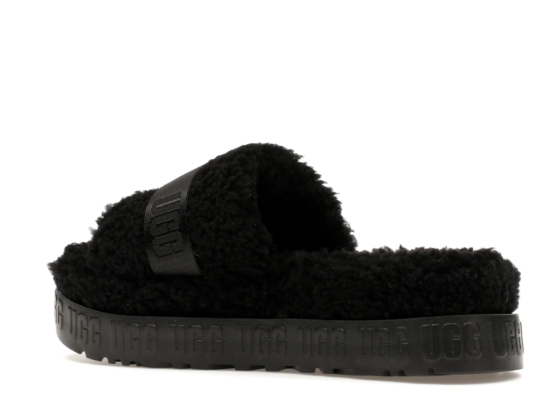 Vue 22 de UGG Fluffita Slide Black 