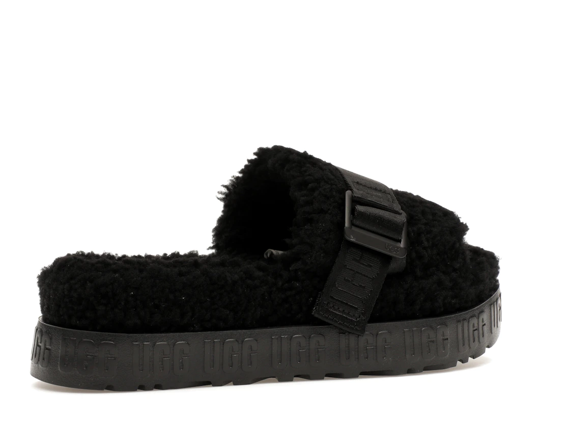 Vue 34 de UGG Fluffita Slide Black 