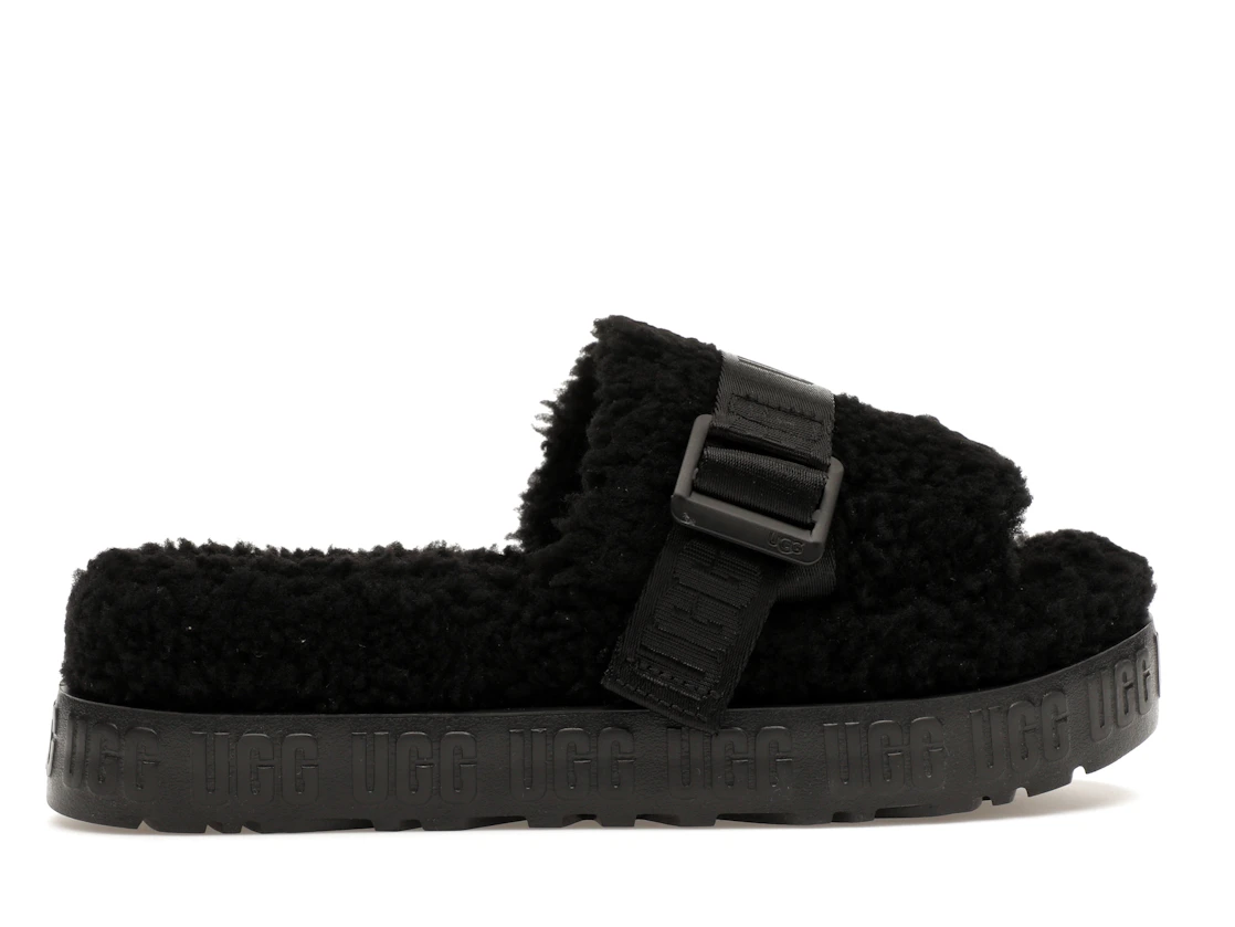 Vue 36 de UGG Fluffita Slide Black 
