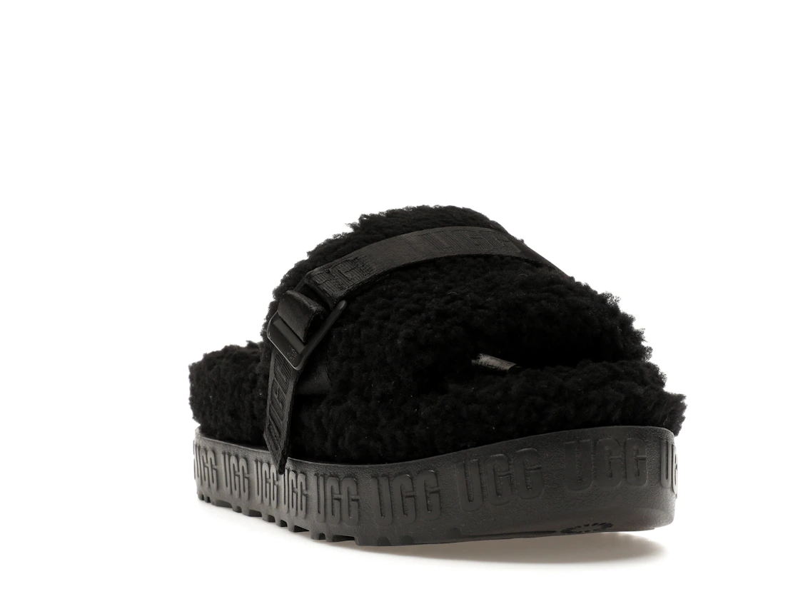 Vue 7 de UGG Fluffita Slide Black 