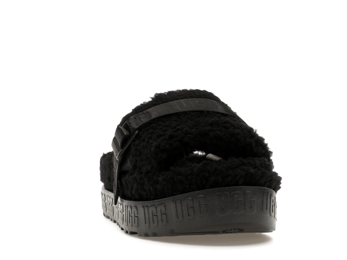 Vue 8 de UGG Fluffita Slide Black 