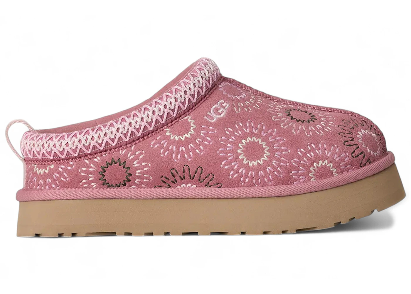 UGG Tazz Sun Stitch Slipper Horizon Pink (Kids)