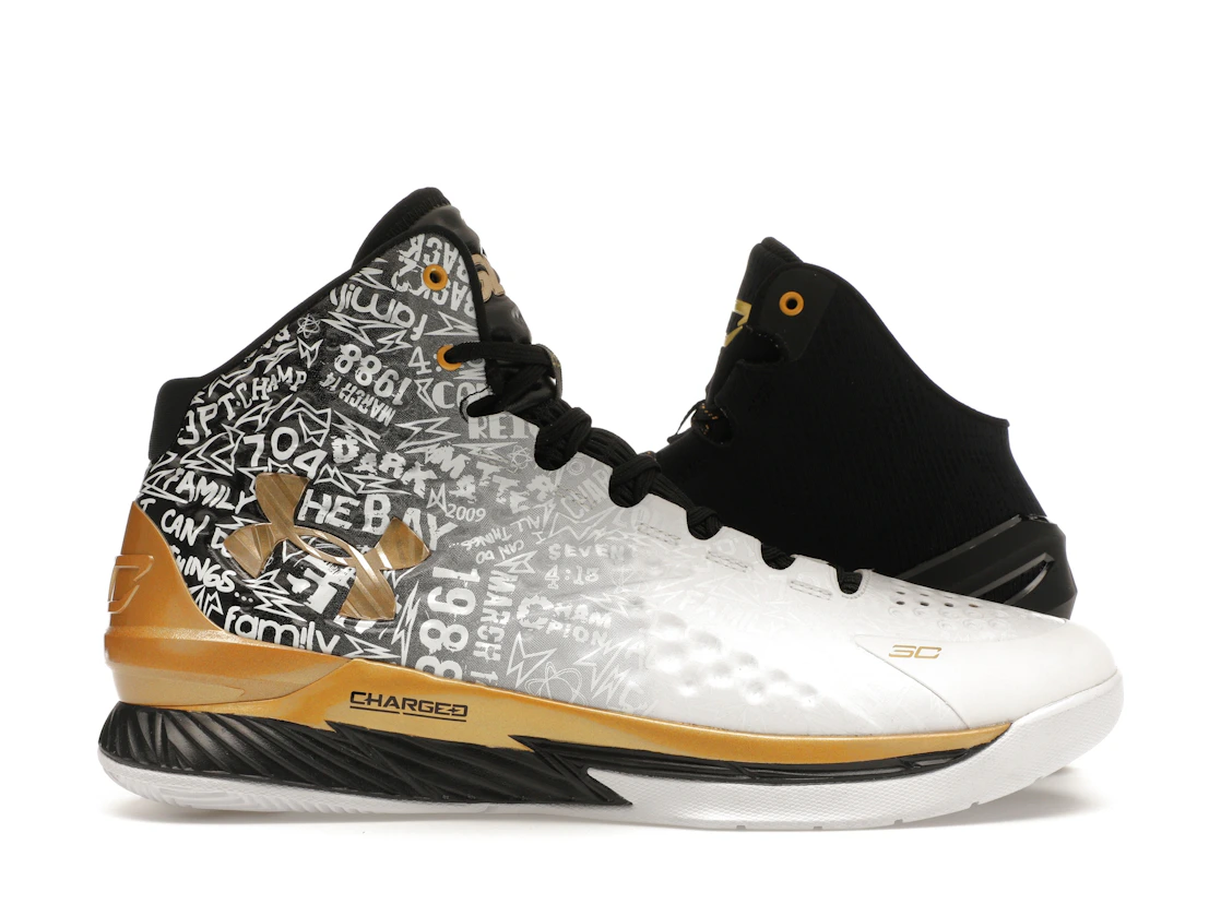 Vue 19 de Under Armour Curry 1 & 2 Back 2 Back MVP Pack (2016) (2 Pairs)