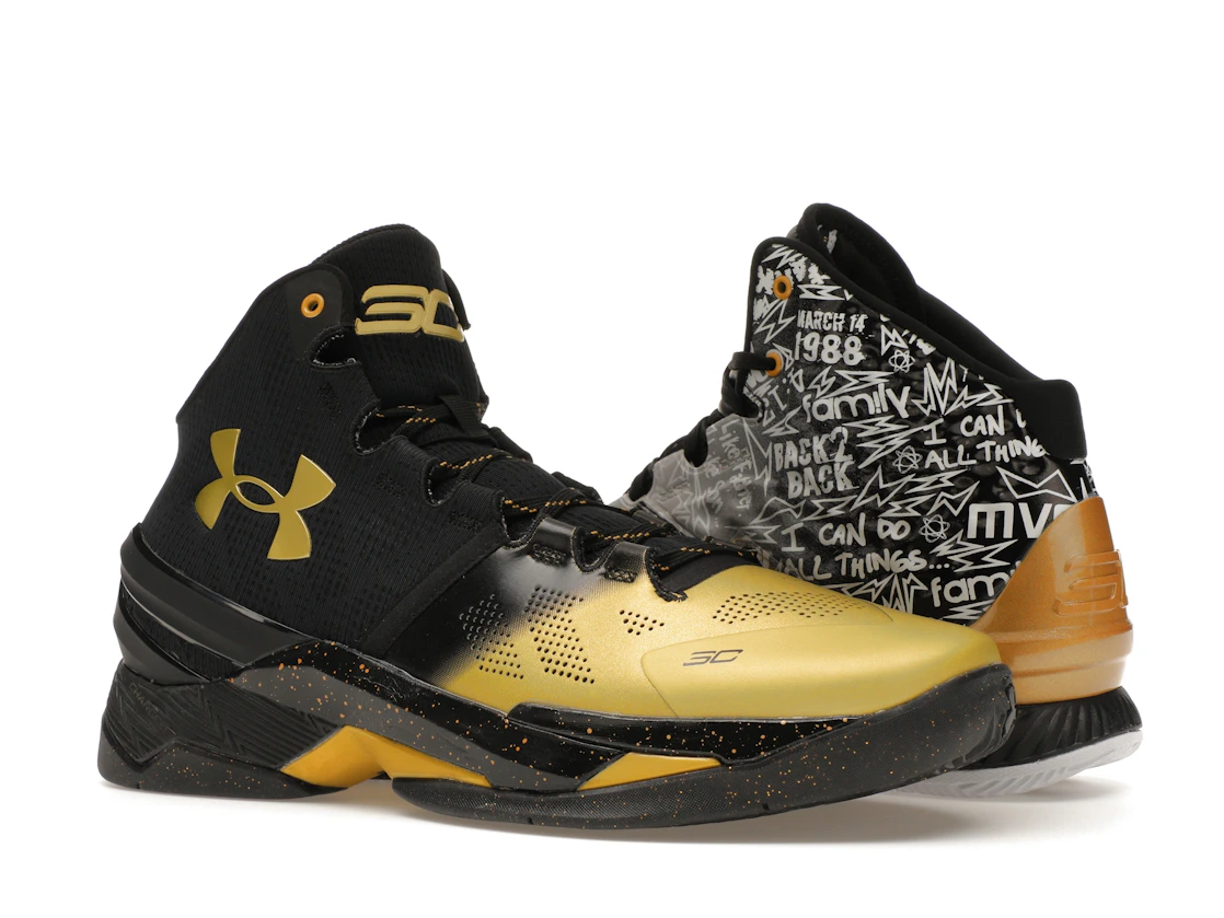 Vue 4 de Under Armour Curry 1 & 2 Back 2 Back MVP Pack (2016) (2 Pairs)