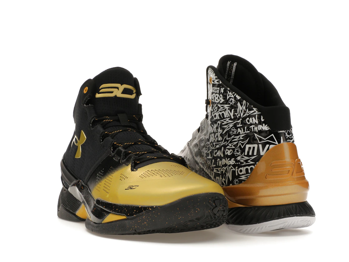 Vue 7 de Under Armour Curry 1 & 2 Back 2 Back MVP Pack (2016) (2 Pairs)