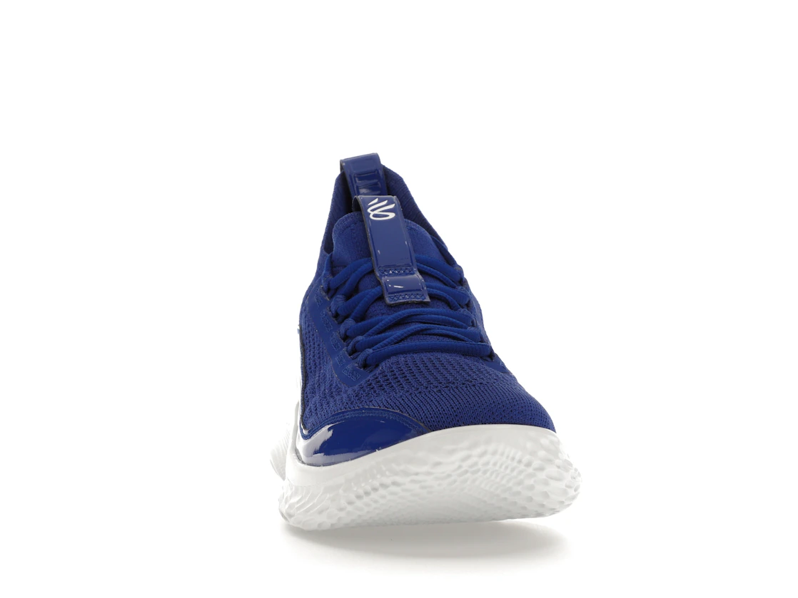 Vue 9 de Under Armour Curry Flow 8 Royal Blue White