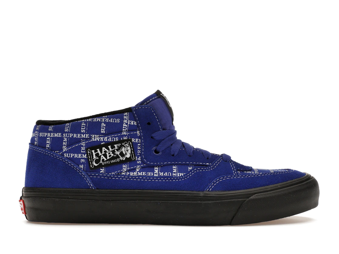 Vue 1 de Vans Half Cab Supreme Grid Blue
