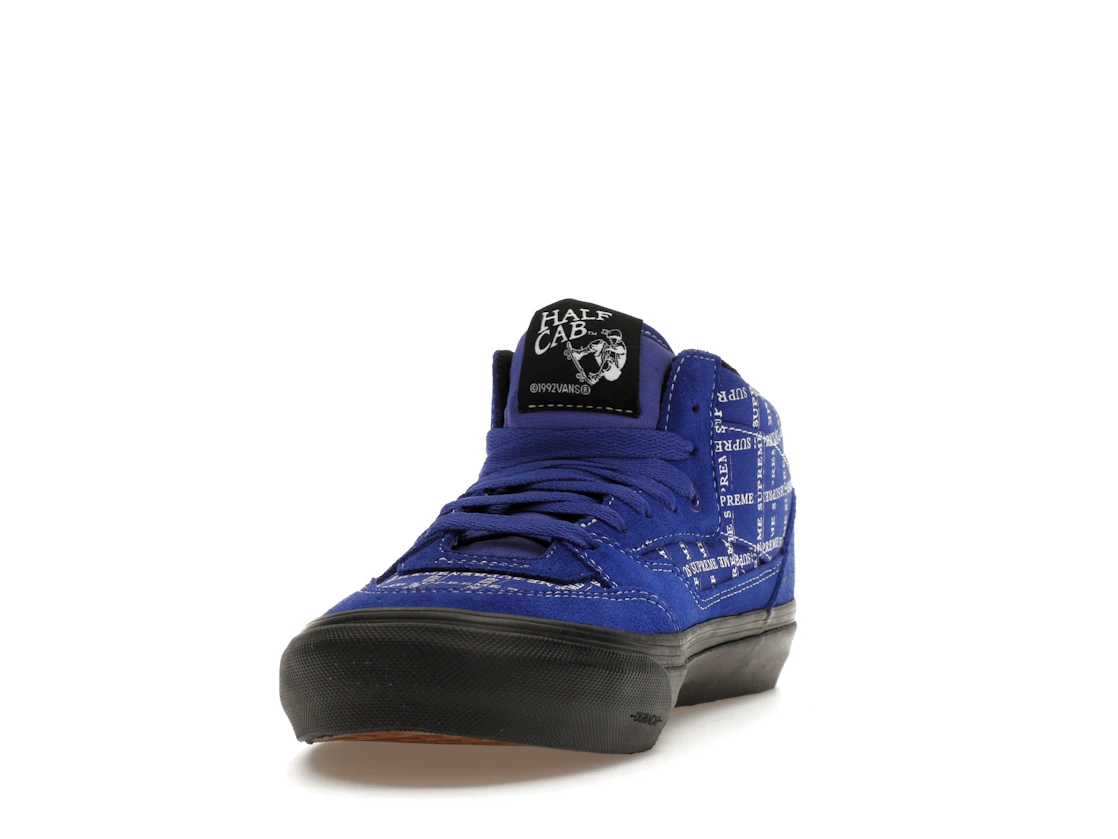 Vue 12 de Vans Half Cab Supreme Grid Blue
