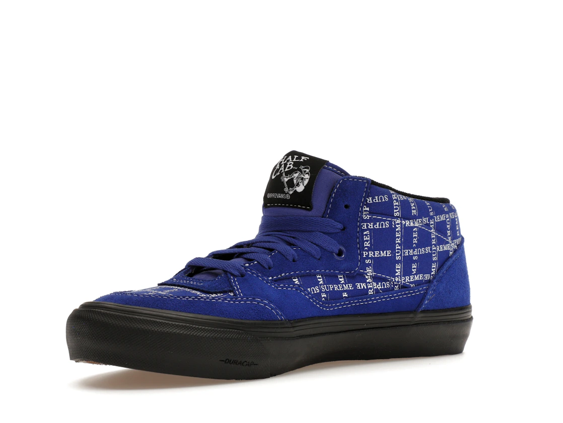 Vue 15 de Vans Half Cab Supreme Grid Blue