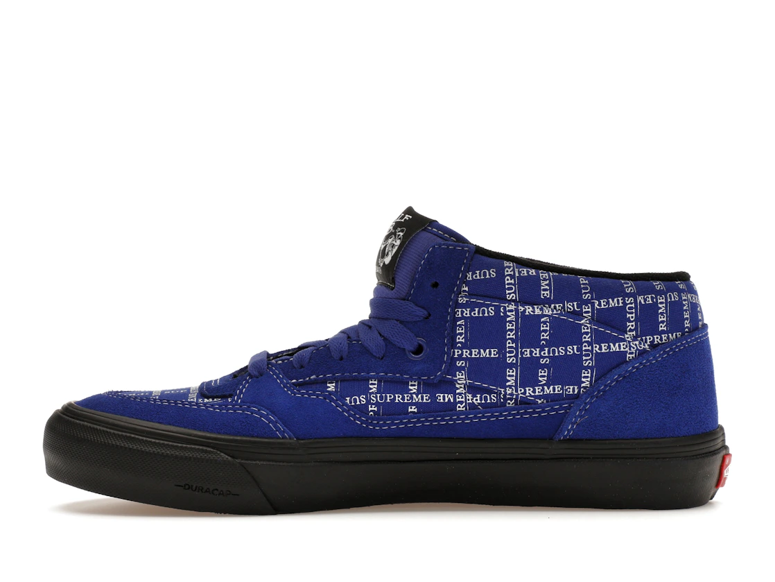 Vue 19 de Vans Half Cab Supreme Grid Blue