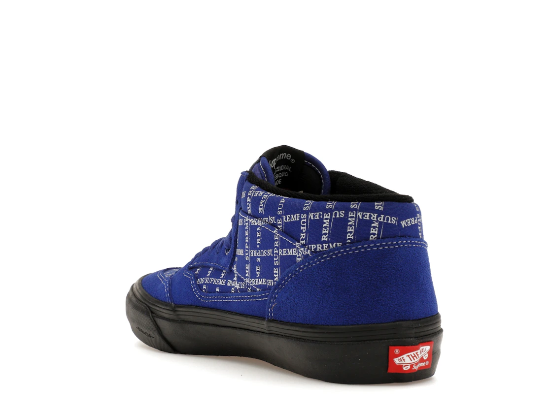 Vue 25 de Vans Half Cab Supreme Grid Blue