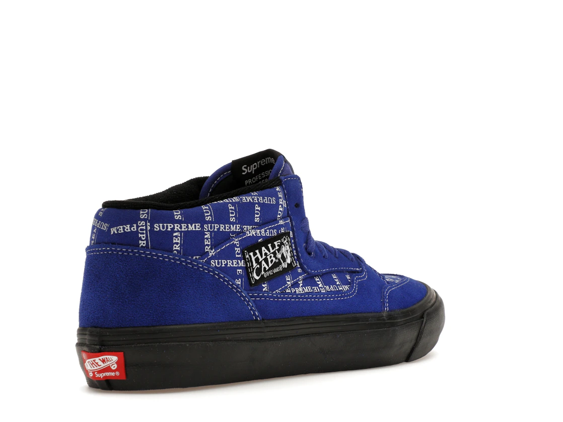 Vue 32 de Vans Half Cab Supreme Grid Blue