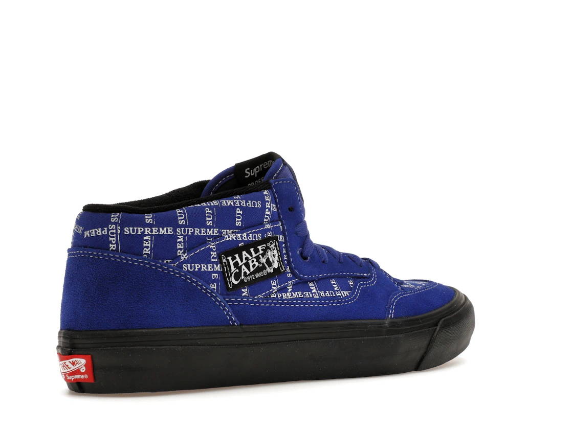 Vue 33 de Vans Half Cab Supreme Grid Blue