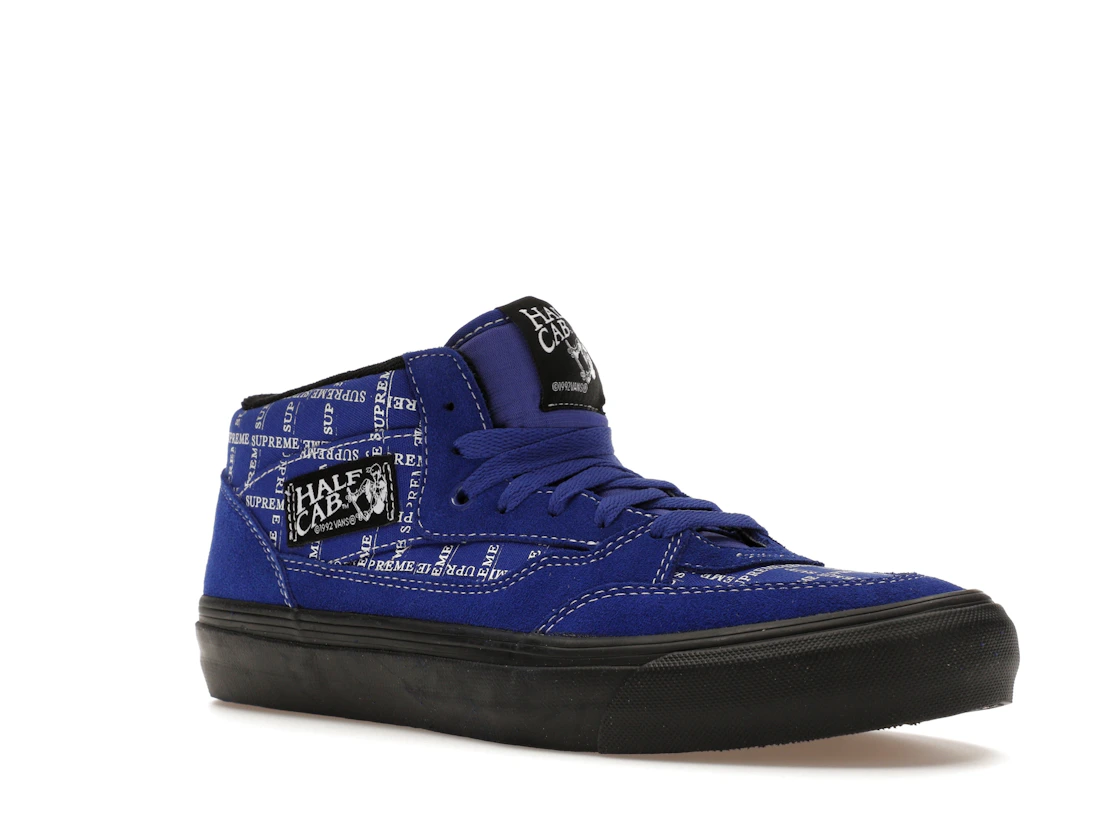 Vue 5 de Vans Half Cab Supreme Grid Blue