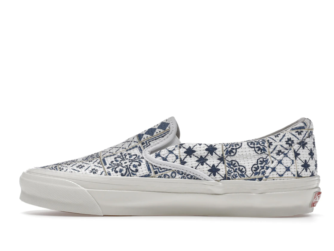 Vue 20 de Vans OG Classic Slip-On LX Kith for Vault Azulejo Tile