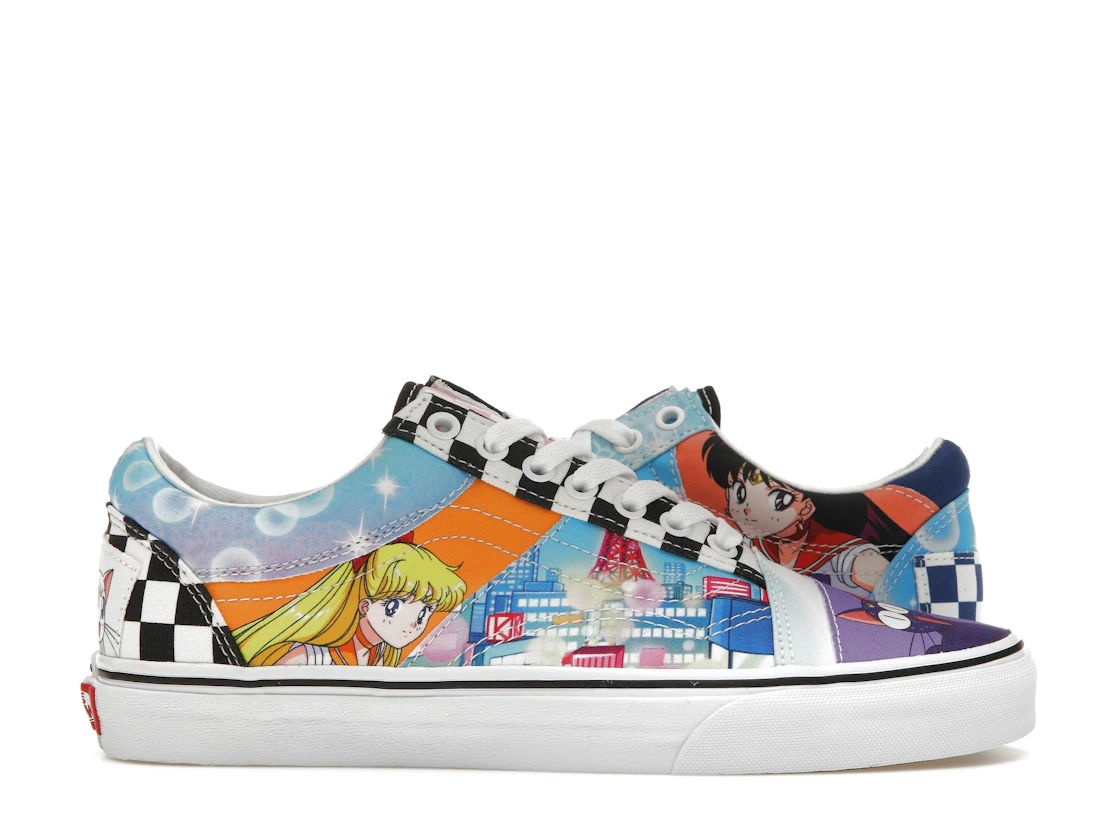 Vue 1 de Vans Old Skool Patchwork Pretty Guardian Sailor Moon