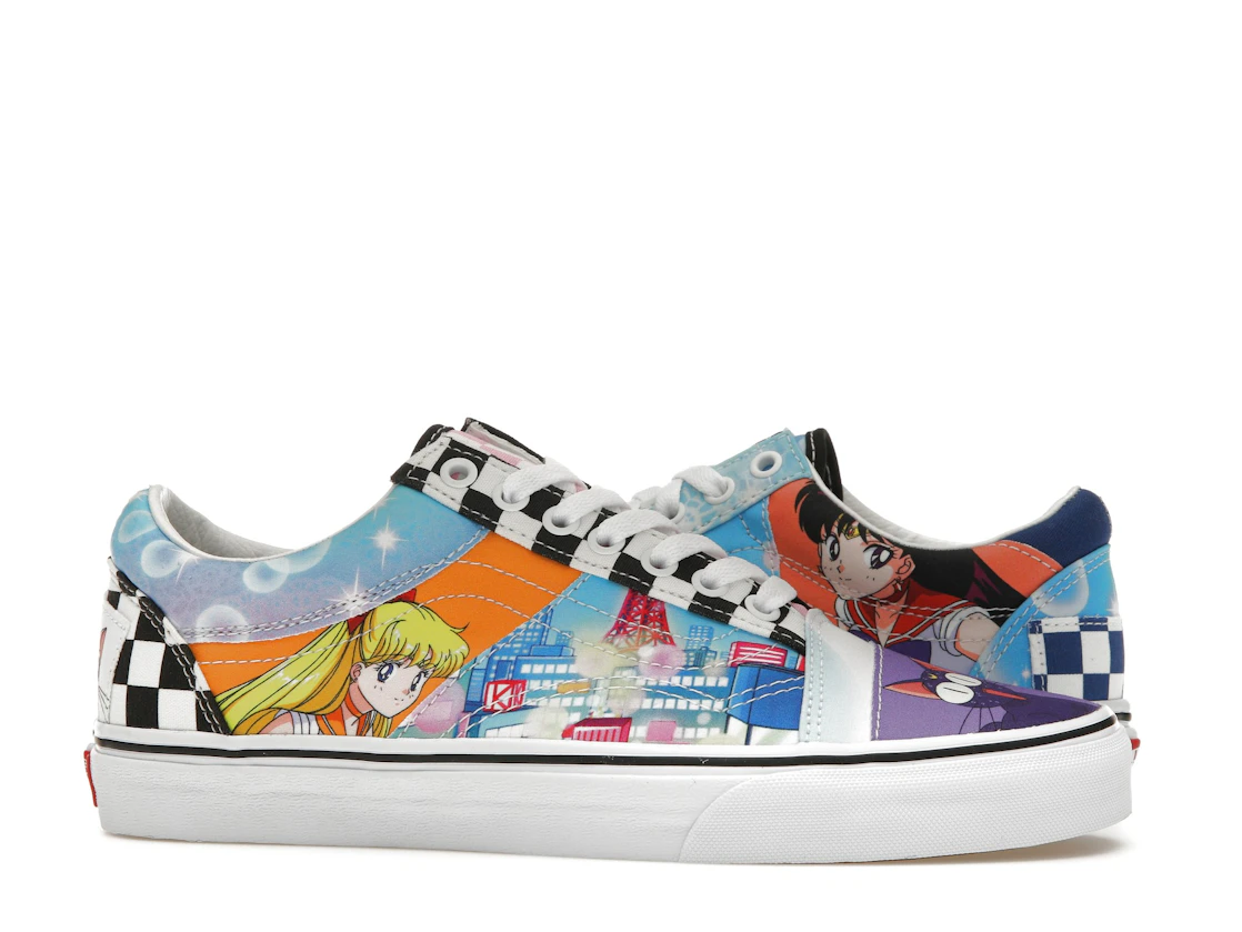 Vue 2 de Vans Old Skool Patchwork Pretty Guardian Sailor Moon