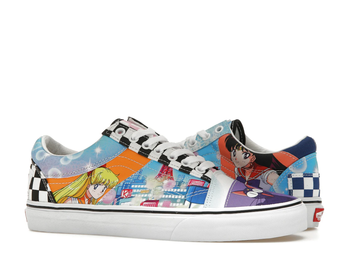 Vue 3 de Vans Old Skool Patchwork Pretty Guardian Sailor Moon
