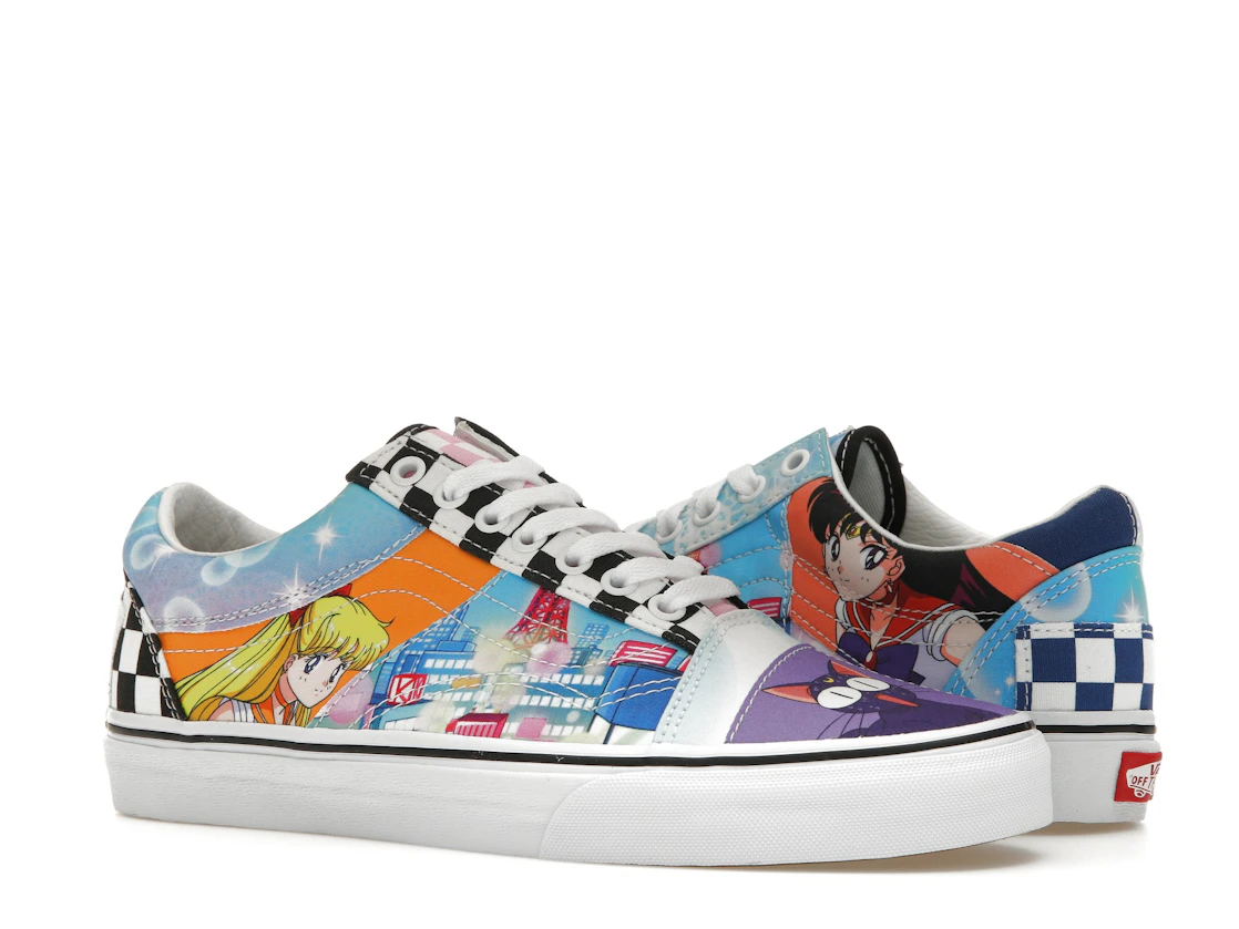 Vue 4 de Vans Old Skool Patchwork Pretty Guardian Sailor Moon