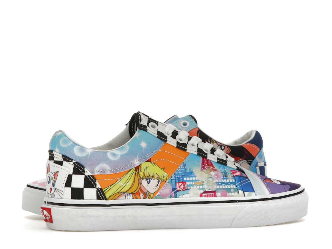 Vue 35 de Vans Old Skool Patchwork Pretty Guardian Sailor Moon