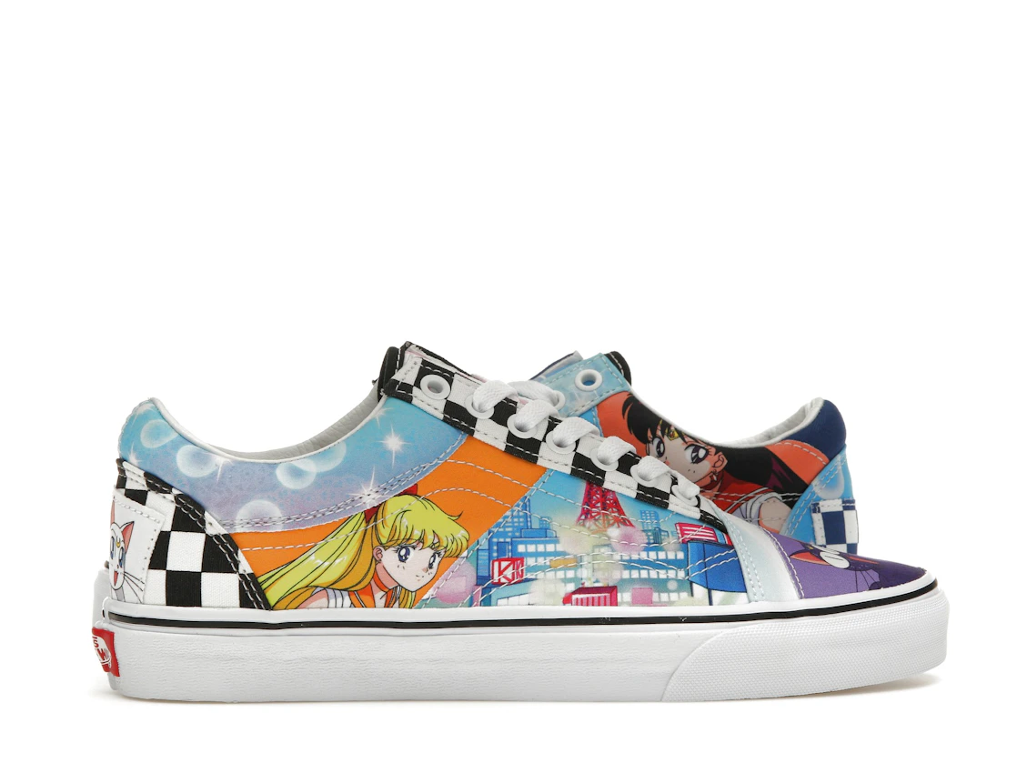 Vue 36 de Vans Old Skool Patchwork Pretty Guardian Sailor Moon