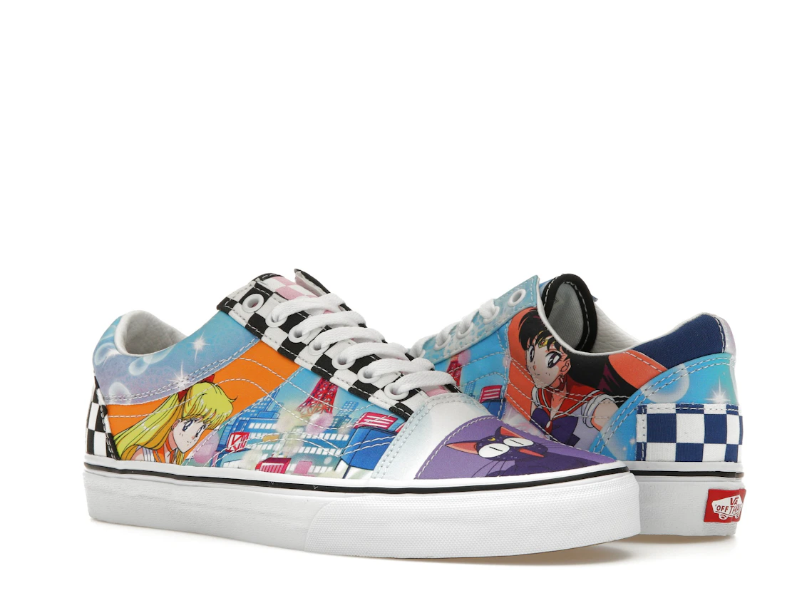 Vue 5 de Vans Old Skool Patchwork Pretty Guardian Sailor Moon