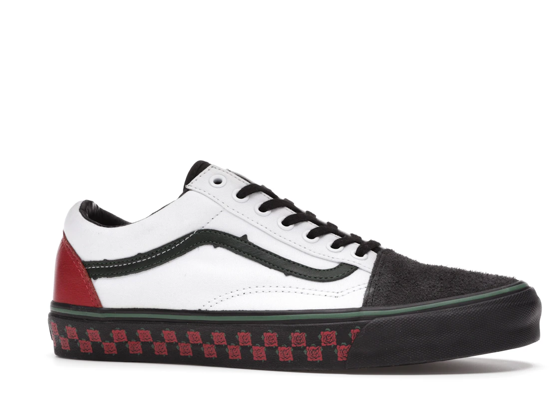Vue 3 de Vans Old Skool Bodega Sub Rosa White