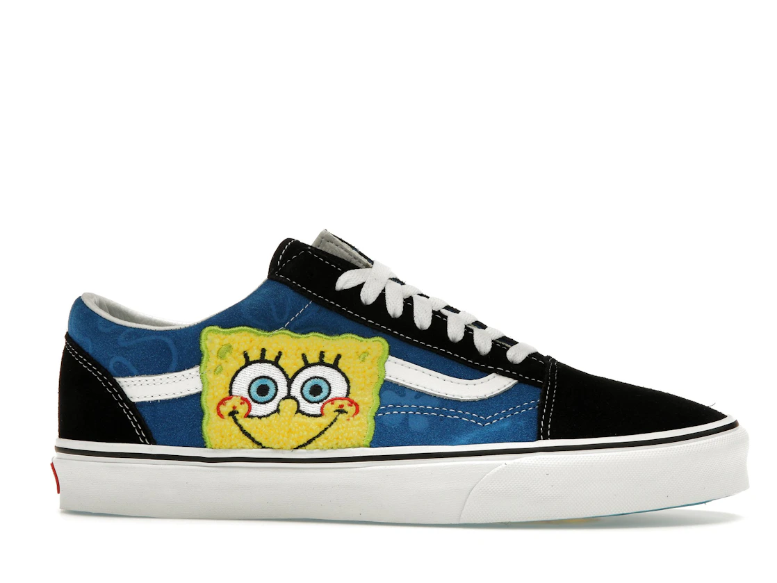 Vue 2 de Vans Old Skool SpongeBob SquarePants Smile Patch