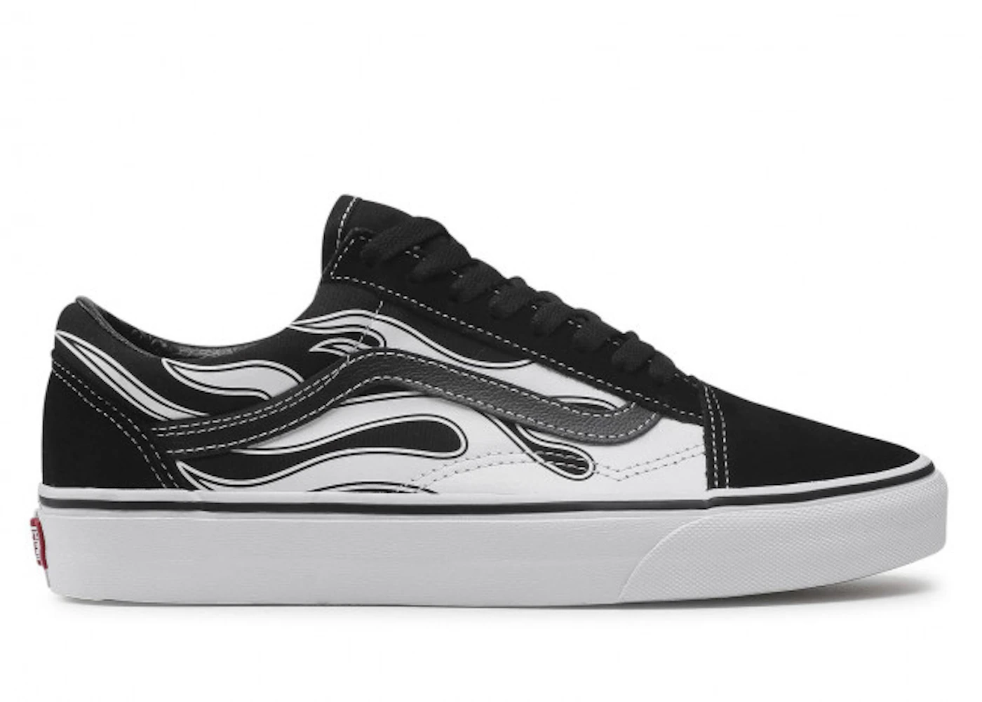 Vans Old Skool White Flame