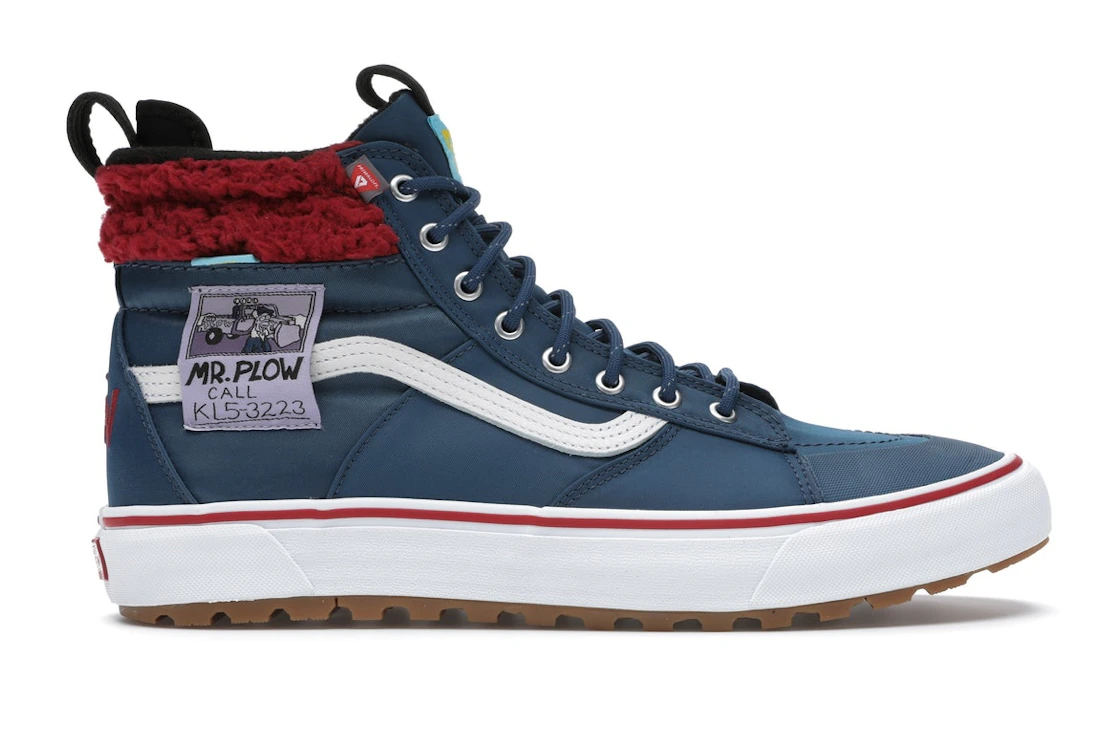 Vue 1 de Vans Sk8-Hi MTE 2.0 The Simpsons Mr. Plow