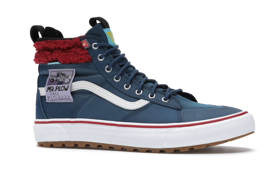 Vue 3 de Vans Sk8-Hi MTE 2.0 The Simpsons Mr. Plow