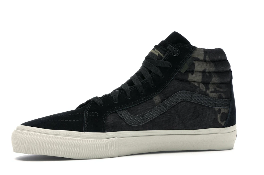 Vue 17 de Vans Sk8-Hi Notchback Defcon Multicam Black