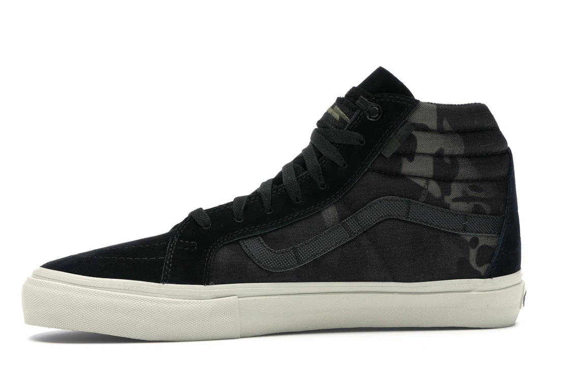 Vue 18 de Vans Sk8-Hi Notchback Defcon Multicam Black