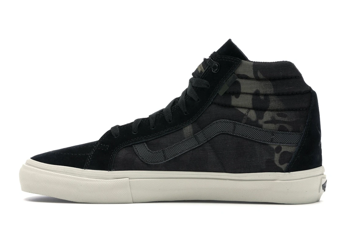 Vue 20 de Vans Sk8-Hi Notchback Defcon Multicam Black