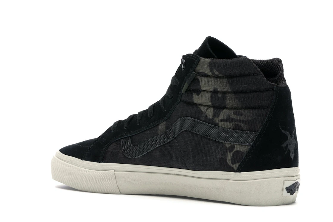 Vue 23 de Vans Sk8-Hi Notchback Defcon Multicam Black