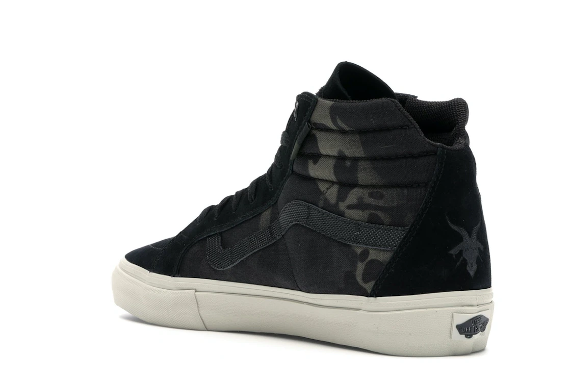 Vue 24 de Vans Sk8-Hi Notchback Defcon Multicam Black