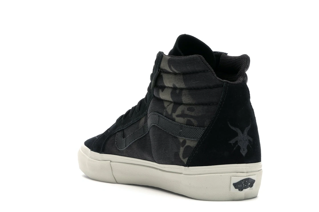 Vue 25 de Vans Sk8-Hi Notchback Defcon Multicam Black