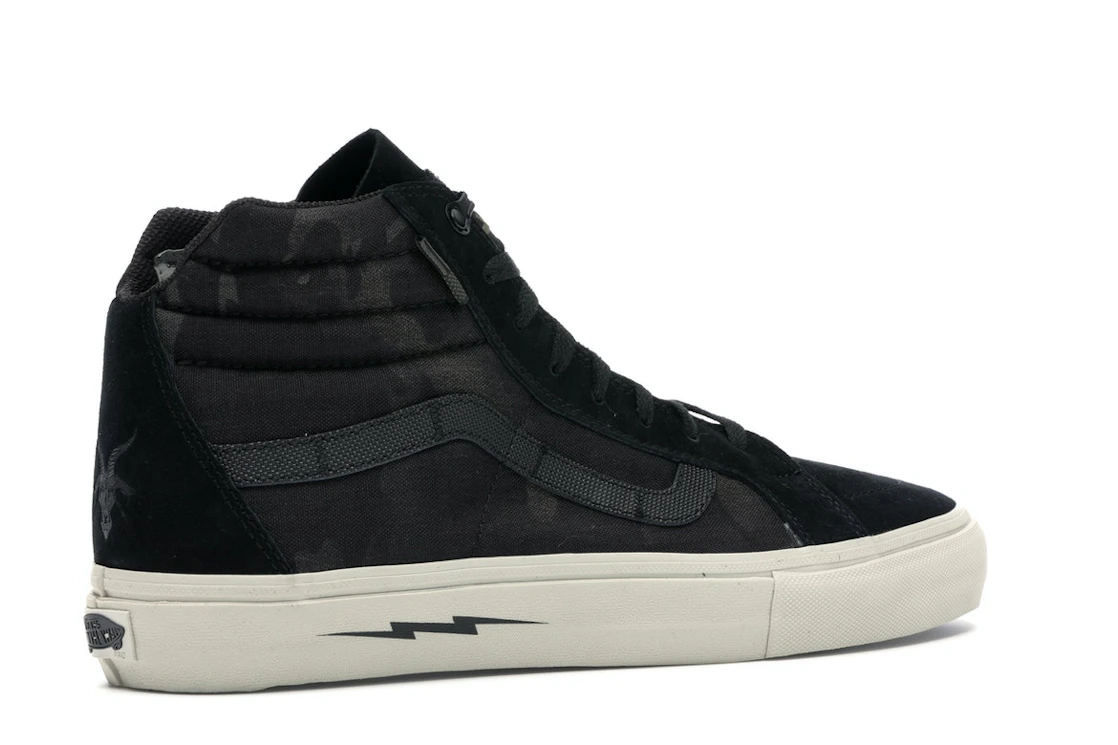 Vue 34 de Vans Sk8-Hi Notchback Defcon Multicam Black