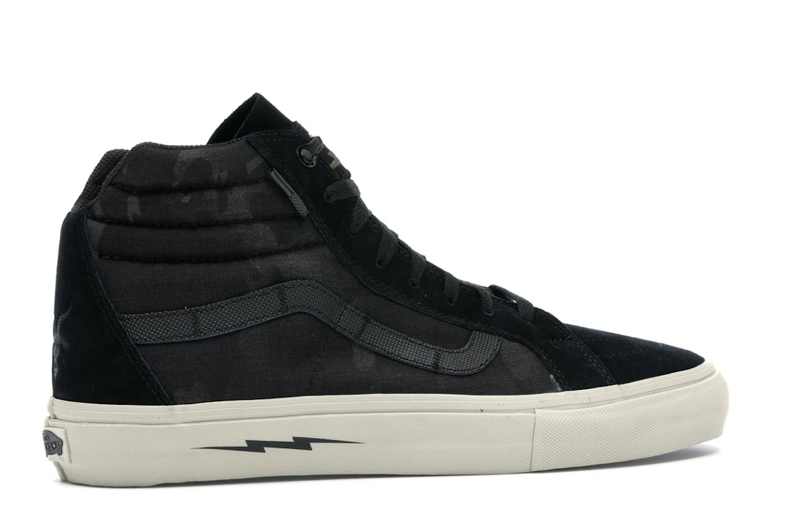Vue 35 de Vans Sk8-Hi Notchback Defcon Multicam Black