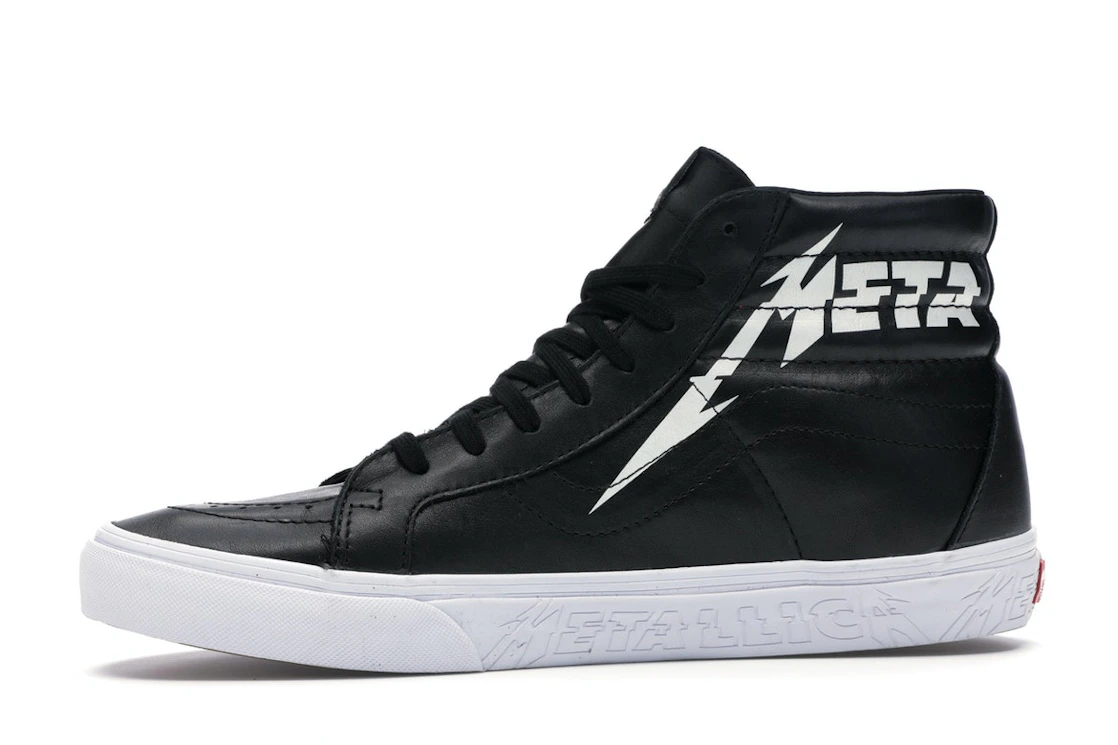 Vue 18 de Vans Sk8-Hi Re-Issue Metallica (2018)