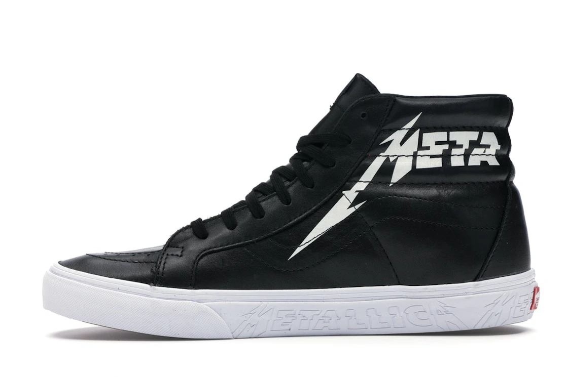Vue 19 de Vans Sk8-Hi Re-Issue Metallica (2018)