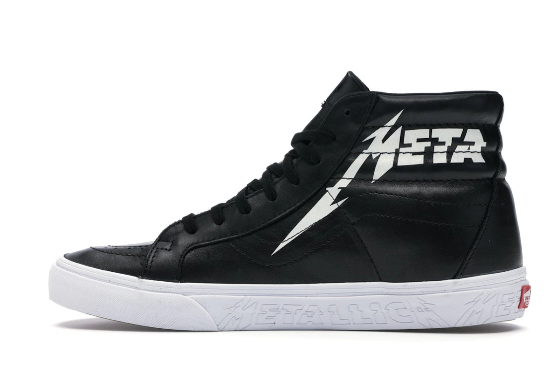 Vue 20 de Vans Sk8-Hi Re-Issue Metallica (2018)