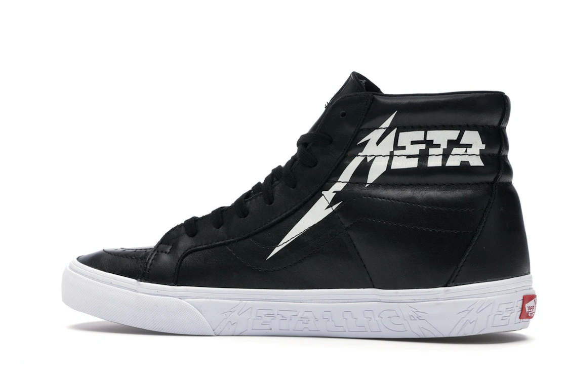 Vue 21 de Vans Sk8-Hi Re-Issue Metallica (2018)