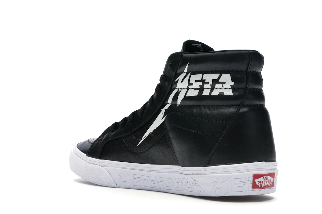 Vue 24 de Vans Sk8-Hi Re-Issue Metallica (2018)