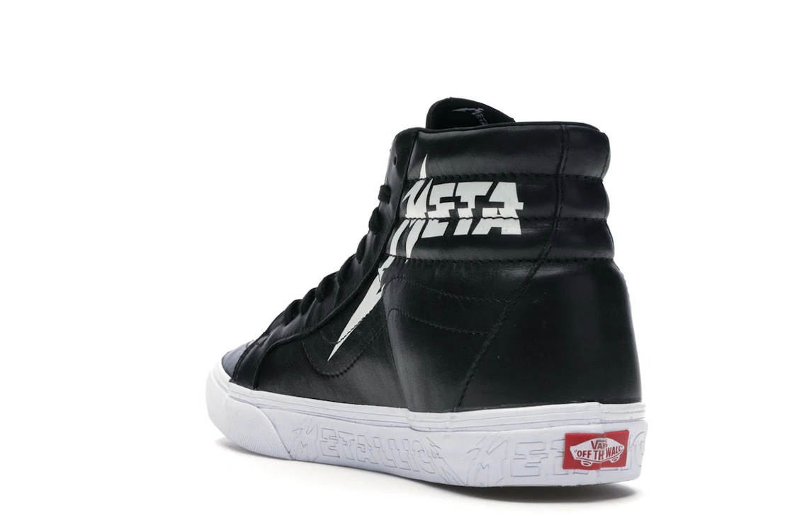 Vue 25 de Vans Sk8-Hi Re-Issue Metallica (2018)